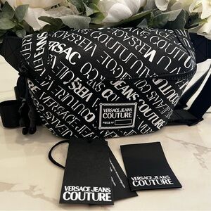 VERSACE. AUTHENTIC. Brand NWT. Never worn/never used. Versace couture belt bag.